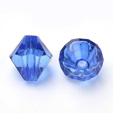 Transparent Acrylic Beads TACR-S146-10mm-17-1