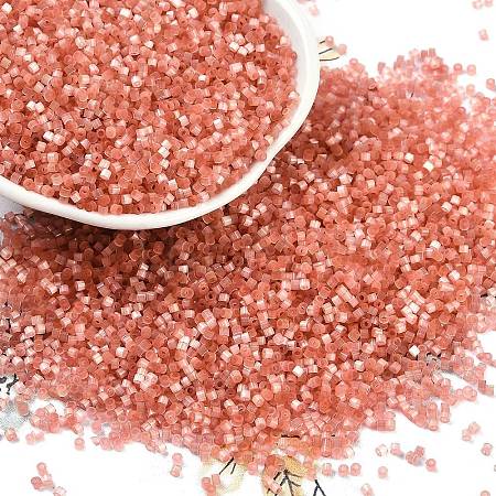 Imitation Cat Eyes Glass Seed Beads X-SEED-H003-03M-1