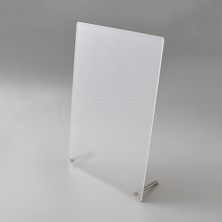 Assembled Acrylic Nail Art Display Rack ODIS-WH0075-94-1