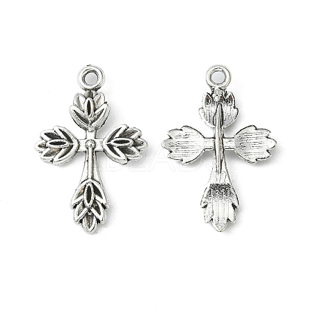 Tibetan Style Alloy Gothic Pendants X-LF0175Y-1