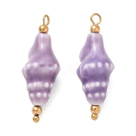 Handmade Porcelain Pendants STAS-Q119-29G-04-1