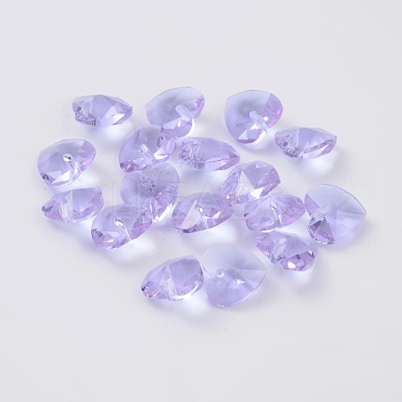 Romantic Valentines Ideas Glass Charms G030V10mm-04-1