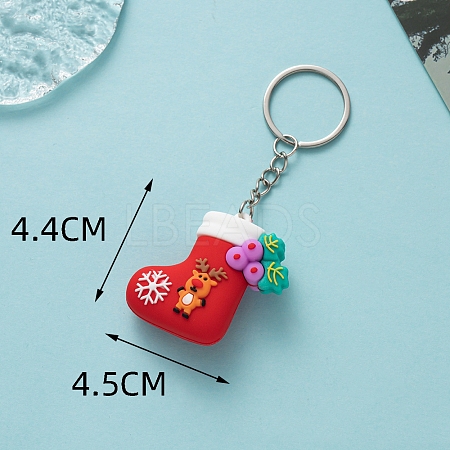 PVC Plastic Keychain PW-WG3A7B9-13-1