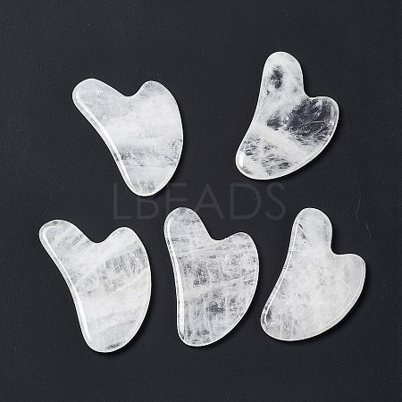 Natural Quartz Crystal Gua Sha Boards LS-G-S336-57K-1