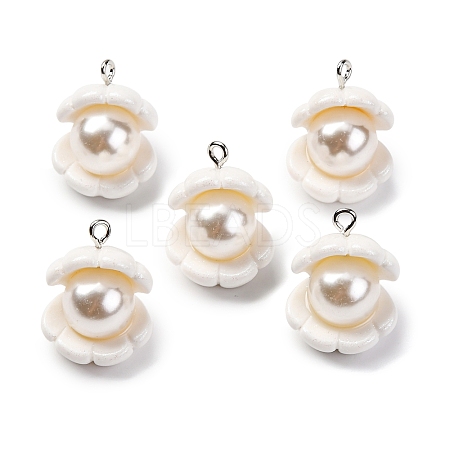 Opaque Resin Pendants LS-RESI-P043-01P-07-1