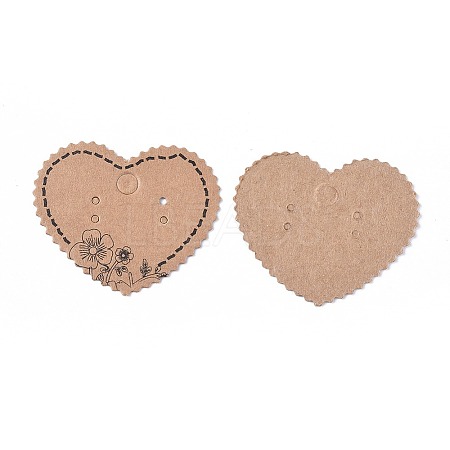 Paper Earring Display Cards DIY-WH0146-66-1