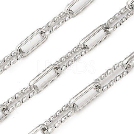 304 Stainless Steel Link Chains CHS-Z004-15P-1
