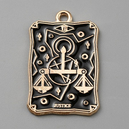 Alloy Enamel Pendants ENAM-WH0064-24H-1