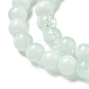 Crackle Glass Beads Strands GLAA-U001-6mm-01-2