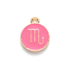 Alloy Enamel Pendants X-ENAM-S124-01A-03L-2