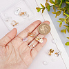 12Pcs 6 Style Brass Clip-on Earring Findings DIY-SC0021-28-2