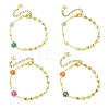 Brass Link Bracelets BJEW-JB13752-3