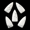 Natural Howlite Cabochons G-D066-03B-1