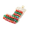 Glass Pendants PALLOY-JF03157-3