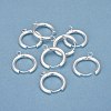 201 Stainless Steel Huggie Hoop Earring Findings STAS-P283-01G-S-2