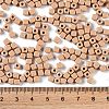 Opaque Acrylic Beads OACR-B025-06A-4