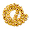 Handmade Millefiori Lampwork Beads Strands LAMP-G164-03F-2