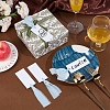 50Pcs Rectangle Blank White Paper Gift Tags CDIS-WH0021-059C-4