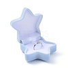 Starfish Shape Velvet Jewelry Boxes VBOX-L002-D02-4
