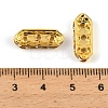 Brass Crystal Rhinestone Spacer Bars RB-T019-01C-G-3