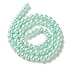 Eco-Friendly Dyed Glass Pearl Beads Strands HY-A008-6mm-RB043-4