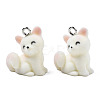 Flocky Resin Pendants RESI-N032-14-5