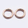 Sterling Silver Closed Jump Rings STER-F036-03RG-1x8-2