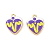 Printed Brass Pendants KK-CBA42CA-07G-07-1