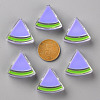Transparent Enamel Acrylic Beads TACR-S155-001J-3