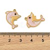 304 Stainless Steel Enamel Pendants STAS-H251-01A-G-3