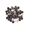 120Pcs 6 Style Natural & Synthetic Gemstone Round Beads Sets G-CJ0001-46-6