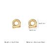 304 Stainless Steel Stud Earrings for Women MG2495-5