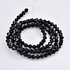 Faceted Bicone Glass Beads Strands X-EGLA-P017-3mm-04-2