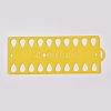 Plastic Embroidery Thread Plate DIY-WH0152-21E-1
