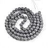 Transparent Baking Paint Glass Beads Strands DGLA-N009-10mm-10-3