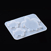 Turtle Pendant Silhouette Silicone Molds X-DIY-I026-22-4