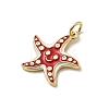 Brass Enamel Pendants KK-P338-03C-G01-2