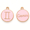 Alloy Enamel Pendants ENAM-S124-01A-09I-1