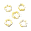 Flower Hollow Glazed Porcelain Bead Frame PORC-A034-09E-1