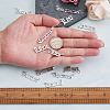 Fashewelry 24Pcs 2 Sets Zinc Alloy Jewelry Pendant Accessories FIND-FW0001-09P-13