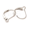 Brass Leverback Earring Findings LS-X-KK-F828-03P-2