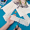 5 Yards Cotton Embroidery Flower Lace Ribbons SRIB-MA0001-04-3