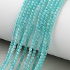 Natural Amazonite Beads Strands G-Z150-B01-2mm-1