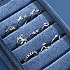 Alloy Cuff Toe Rings FS-WG35216-01-3