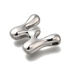 304 Stainless Steel Pendants STAS-S166-02P-22-2