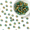 100Pcs Crackle Glass Beads CCG-YW0001-19A-07-1