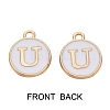 Golden Plated Alloy Charms ENAM-SZ0001-25A-U-2