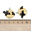 Halloween Opaque Resin Pendants RESI-C062-02E-3