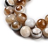 Natural Eye Agate Beads Strands G-NH0019-F02-02-4