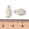 Brass Stamping Blank Tag Pendants LS-KK-D234-P-3